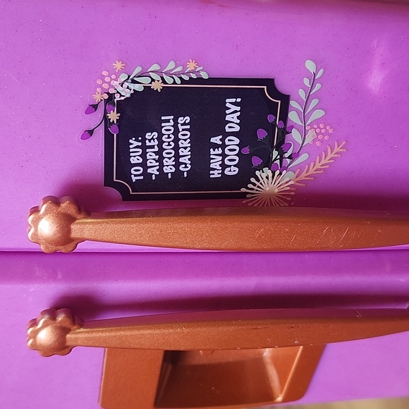 Our Generation Purple Toy Refrigerator for 18 inch Dolls - Picture 10 of 10